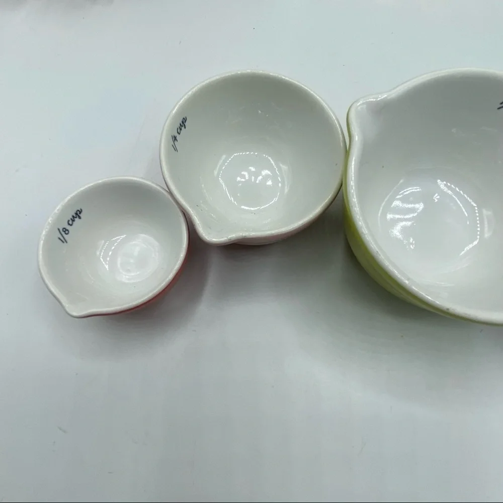 Anthropologie Measure Up‎ Bird Ceramic Cups